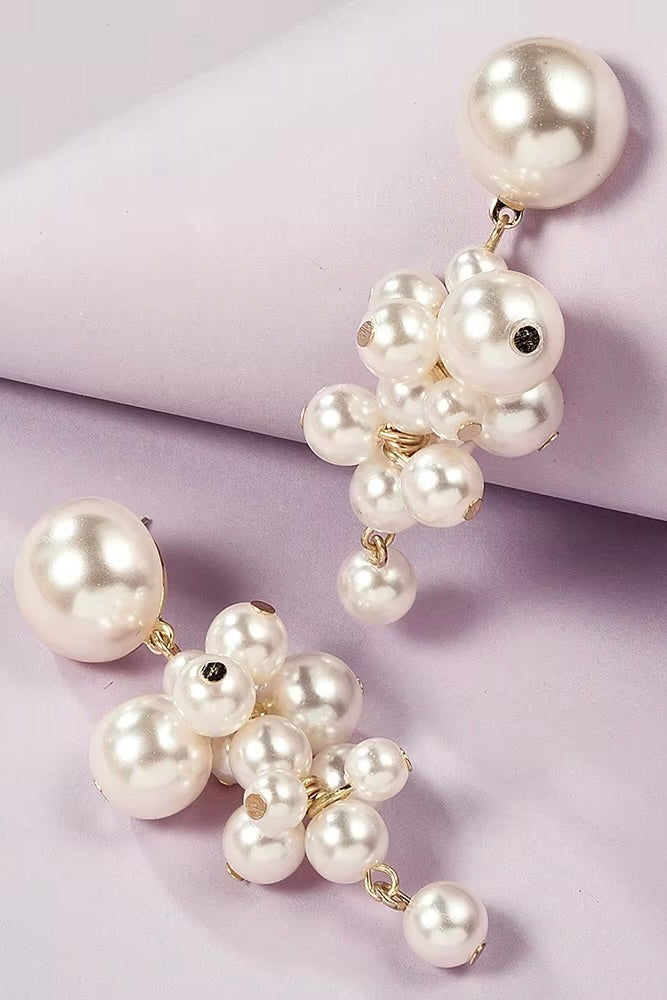 Pearl Grape Earrings | Øreringe fra Birdsong