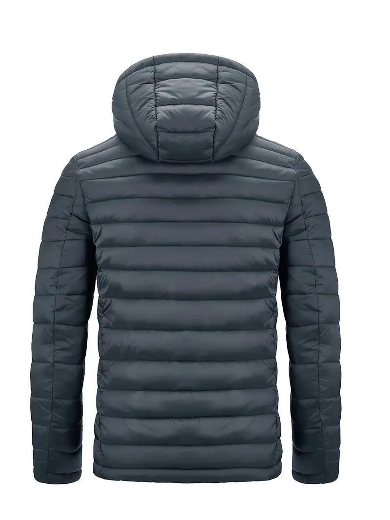Elegant jakke med hætte