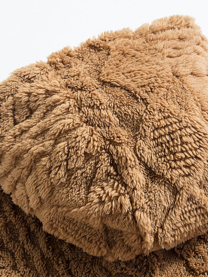 Teddy Jacquard Premium Hoodie