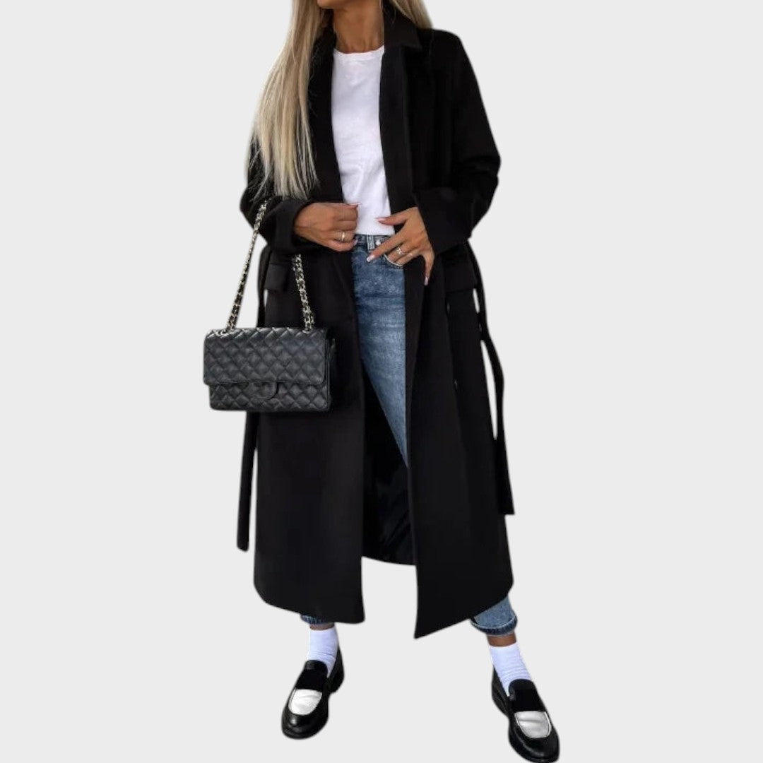 Ginette | Frakke med Revers og Knapper
