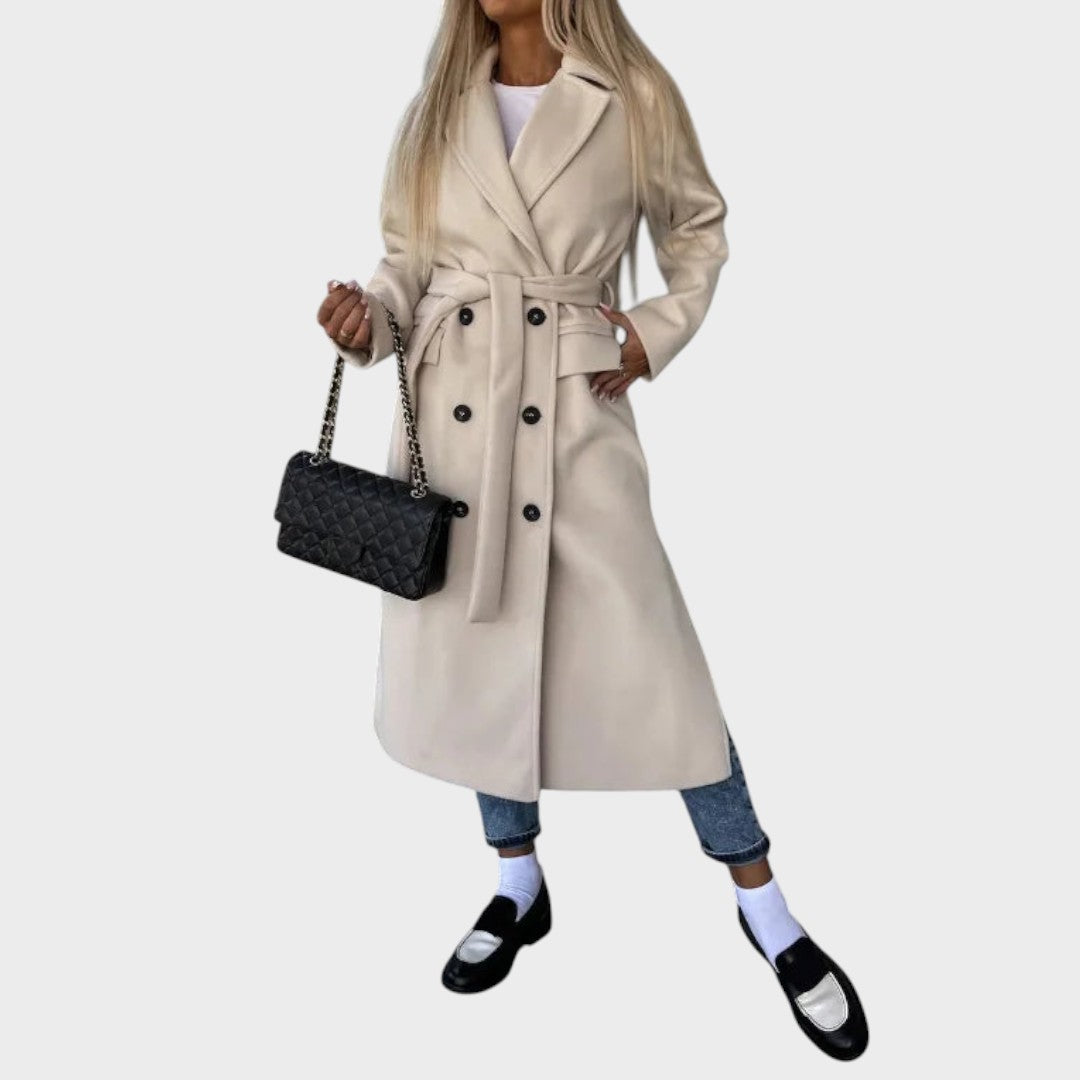 Ginette | Frakke med Revers og Knapper