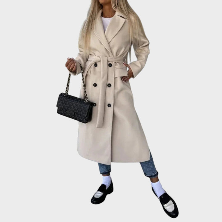 Ginette | Frakke med Revers og Knapper