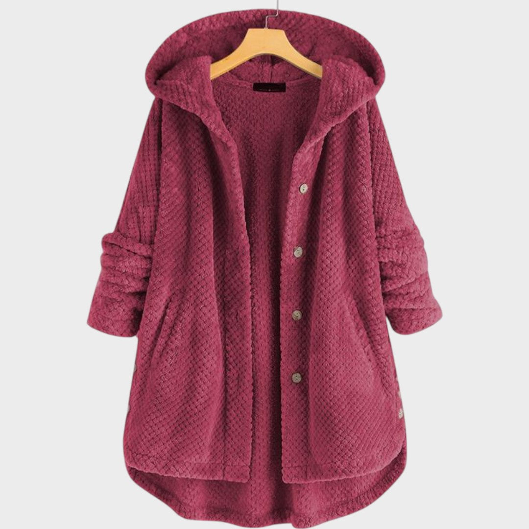 Isabelle | Vatteret Jakke med Hætte
