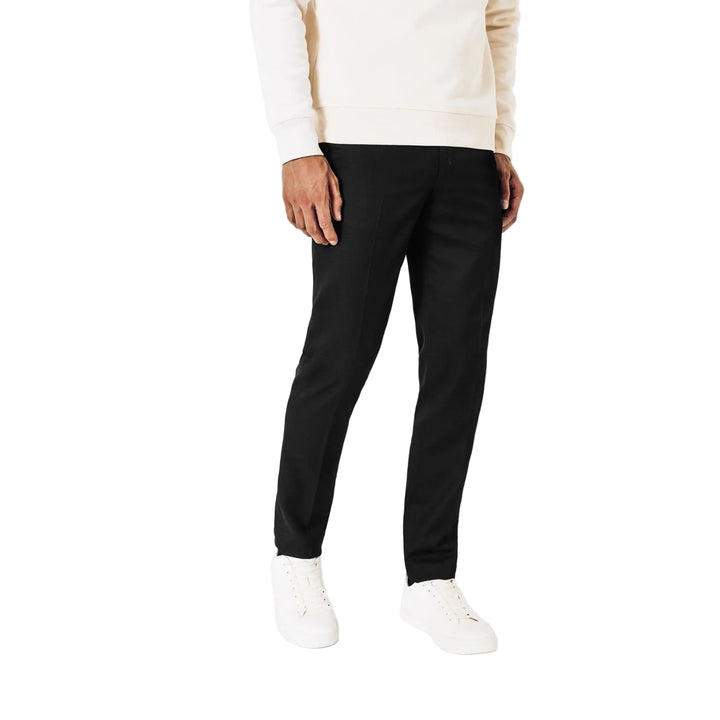 Slim fit jakkesætsbukser - Sort