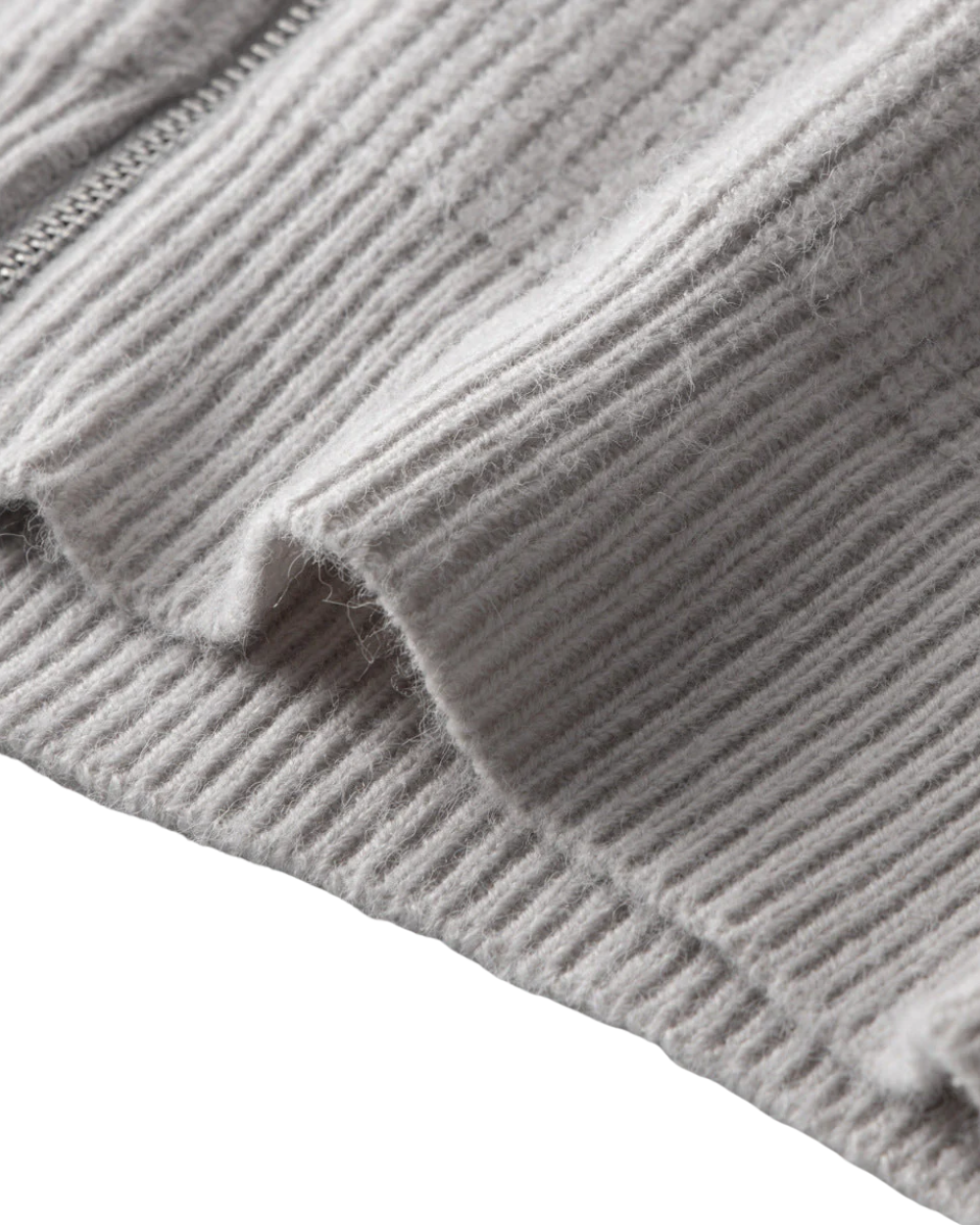 Four Seasons Merino Uld Zipped Cardigan