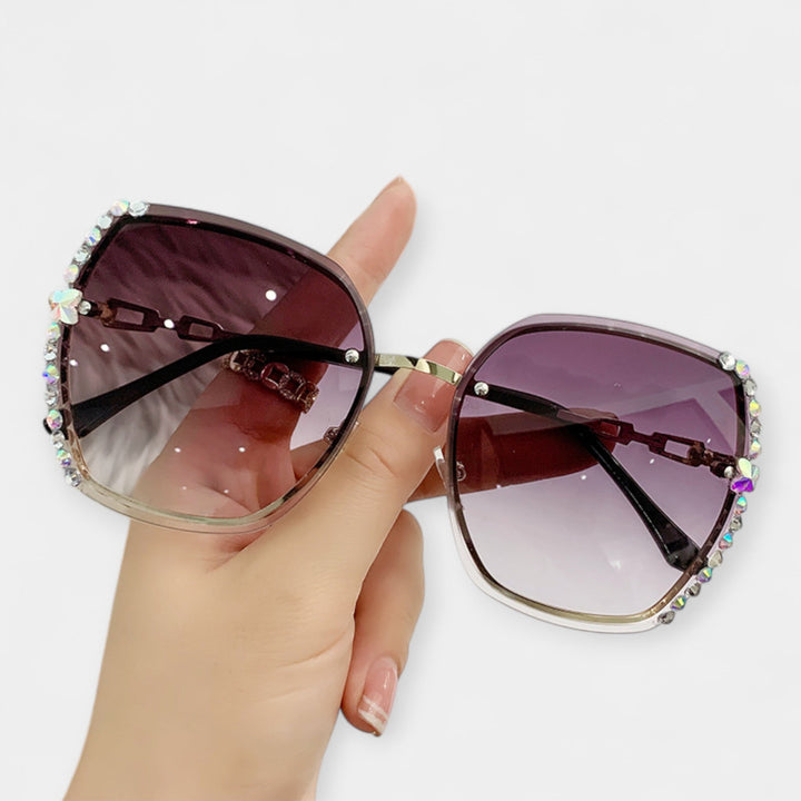 Elegante solbriller i metal