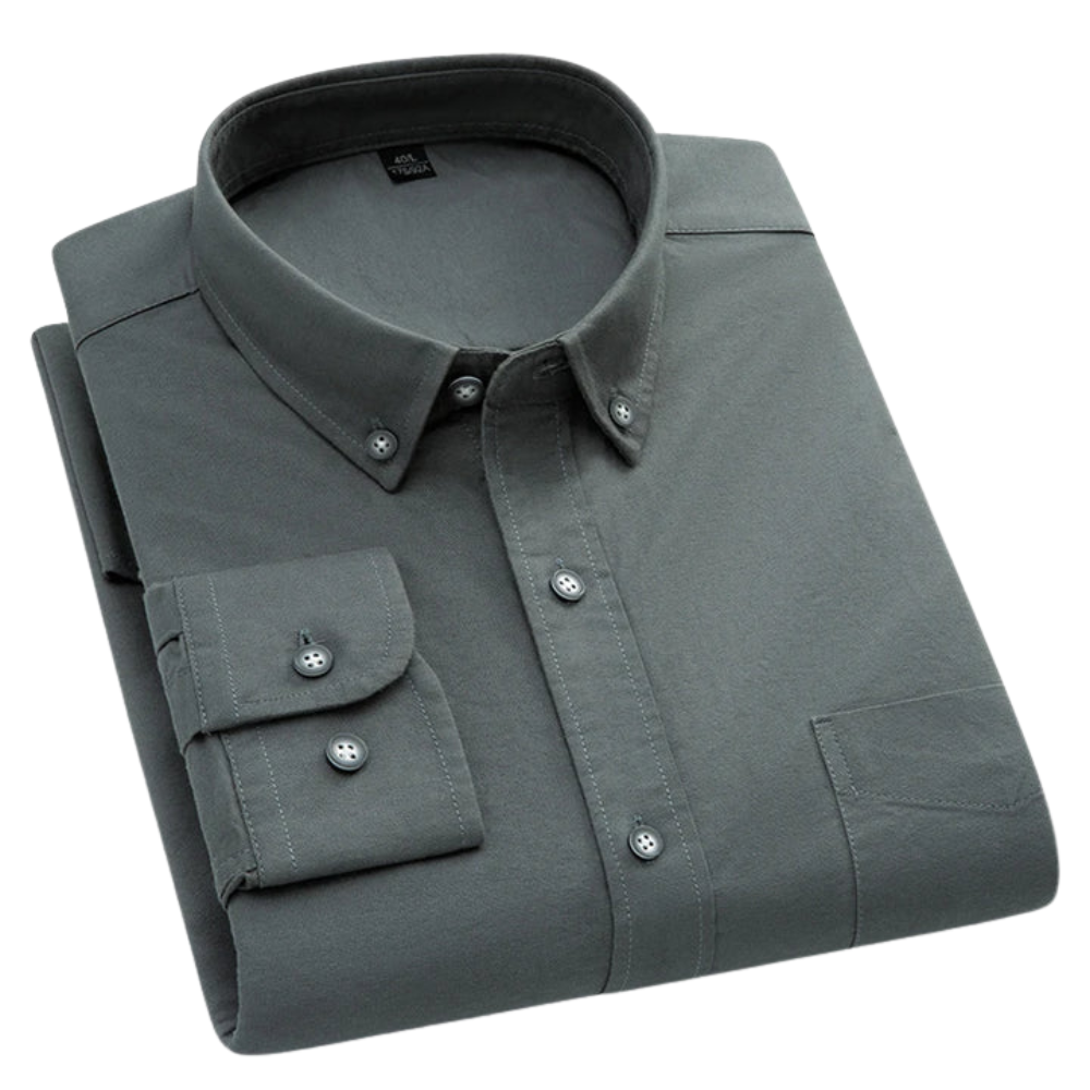 Klassisk Bomulds Skjorte