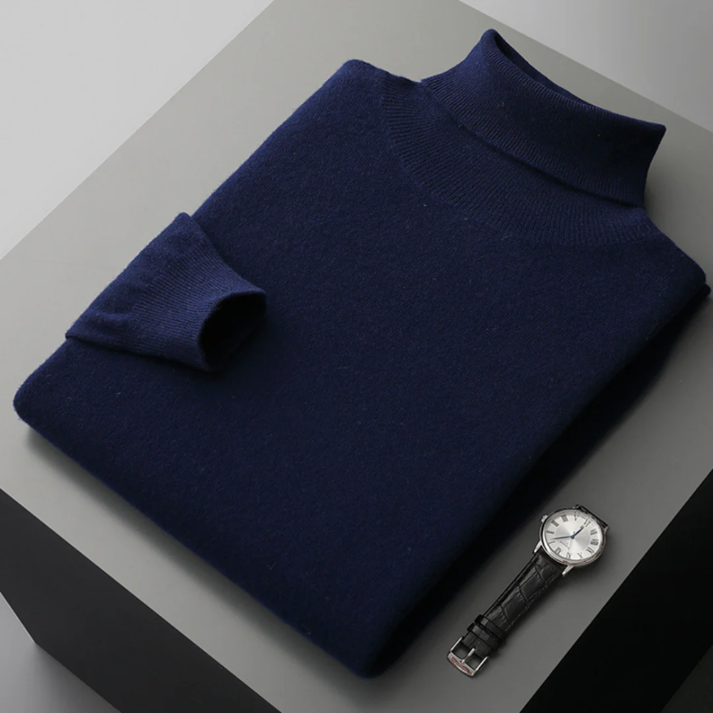 Cagliari Merino Uld Turtleneck