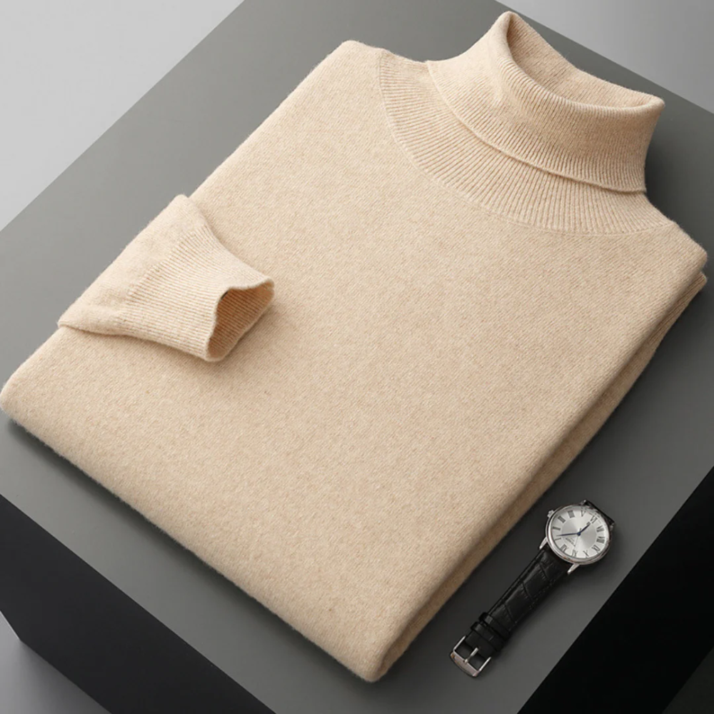 Cagliari Merino Uld Turtleneck
