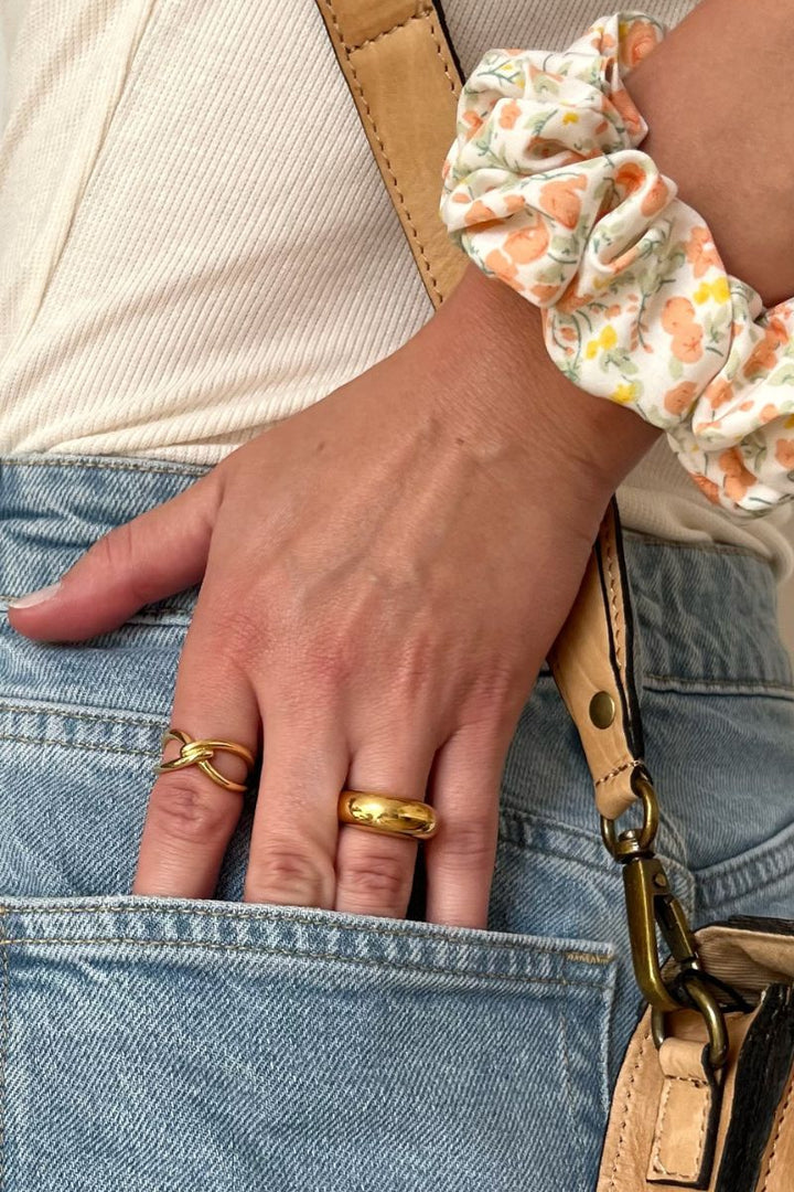 Chunky Charm Ring | Forgyldt | Ring fra Birdsong