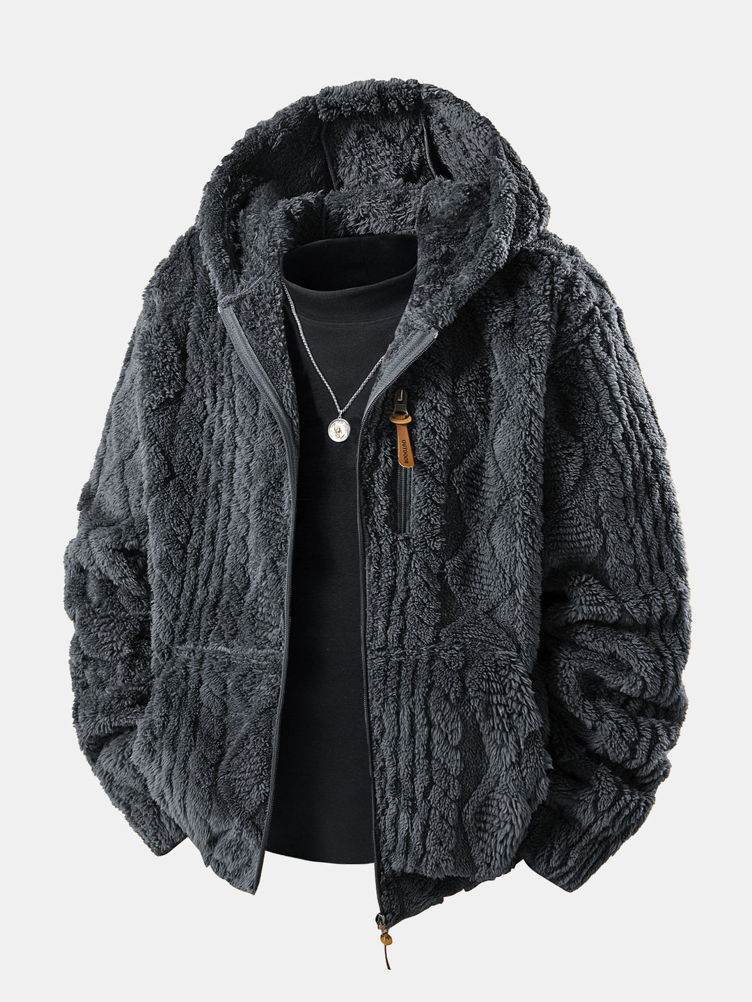Teddy Jacquard Premium Hoodie