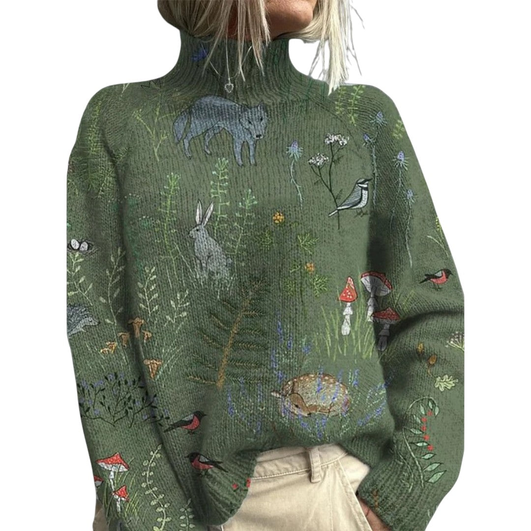 Apolline | Broderet Have-Sweater