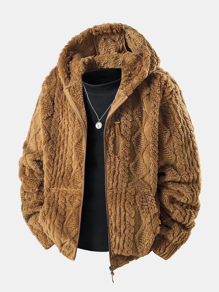 Teddy Jacquard Premium Hoodie