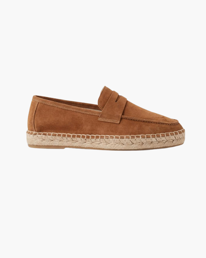 Espadriller Riviera i Brun Suede