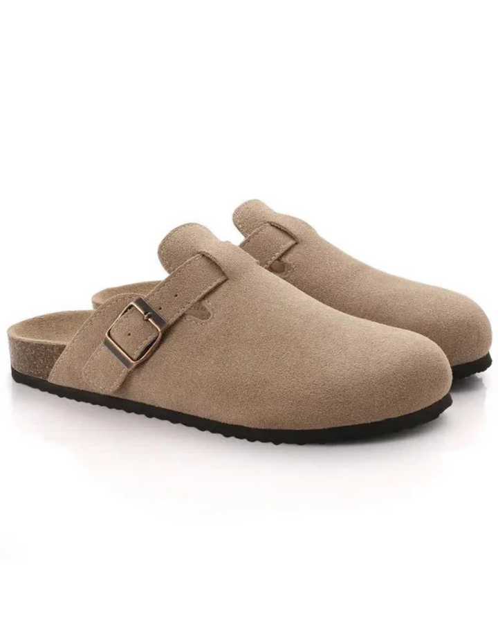 Oxford Suede Træsko