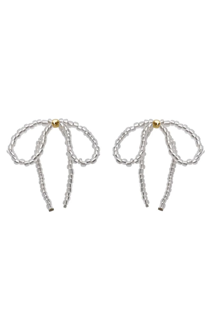 Ruth Earrings | Clear | Øreringe fra Black Colour
