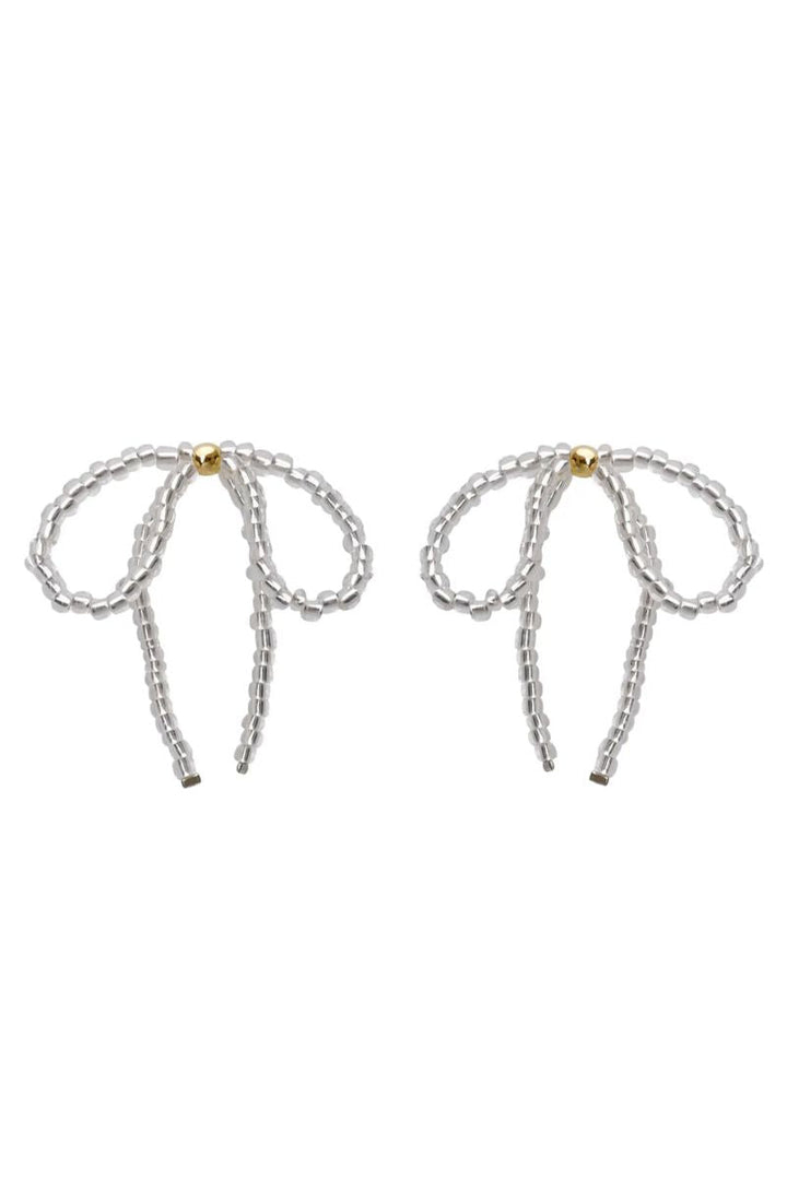 Ruth Earrings | Clear | Øreringe fra Black Colour