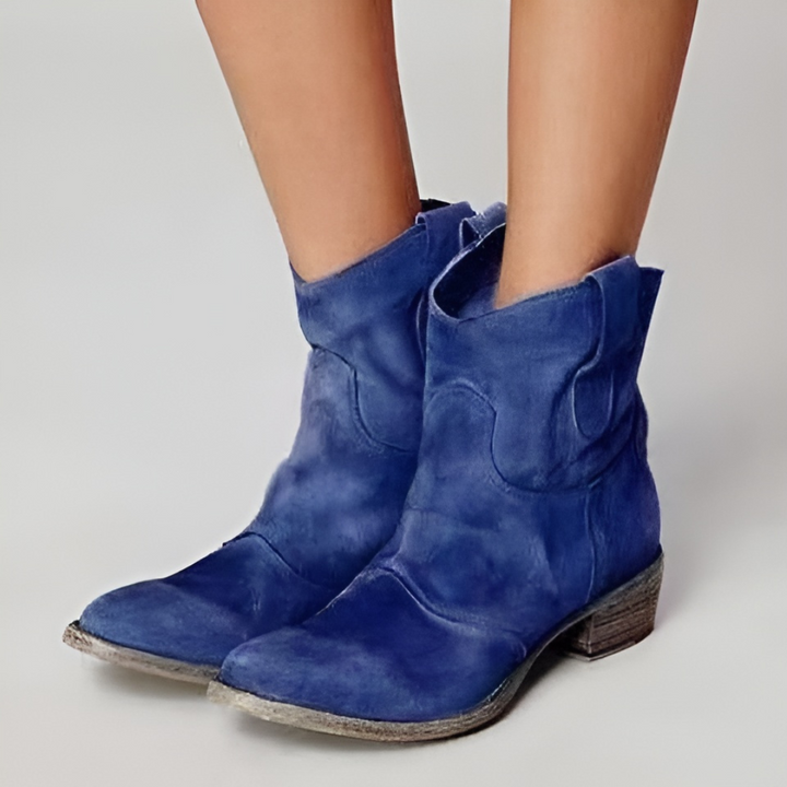 Chic Suede Ankelstøvler