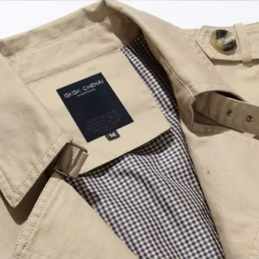 Vindbeskyttet Bomuldsjakke