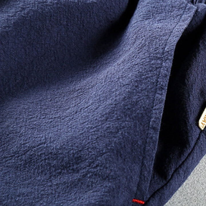 Japansk Stil Bomulds Shorts