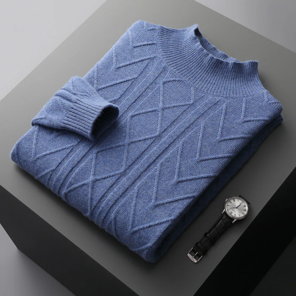 Mizar Mønstret Cashmere Sweater