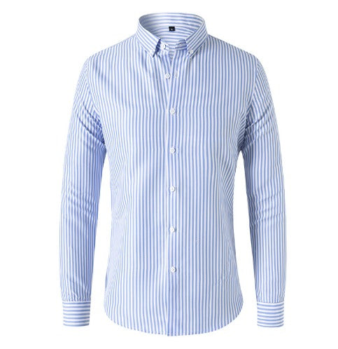 Elegant Stribet Skjorte