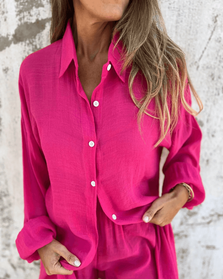 Casual Shirt & Shorts Set