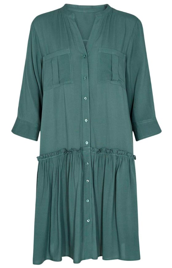 Gisele Dress | Shadow Green | Kjole fra French Laundry