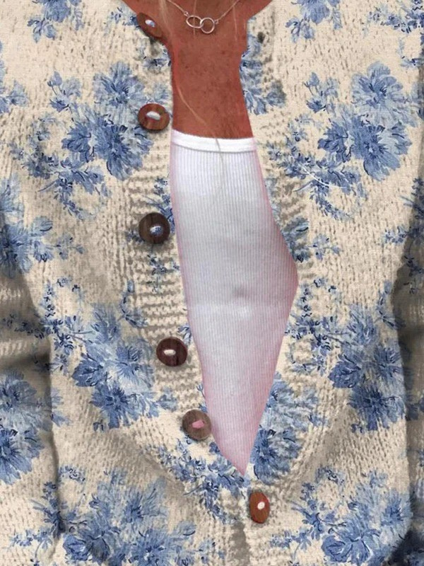Loredana™ | Cardigan Maglione Vintage