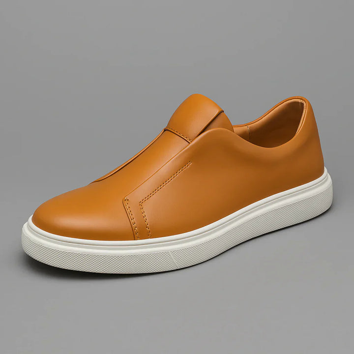 Elegant Læder Slip-On Sko