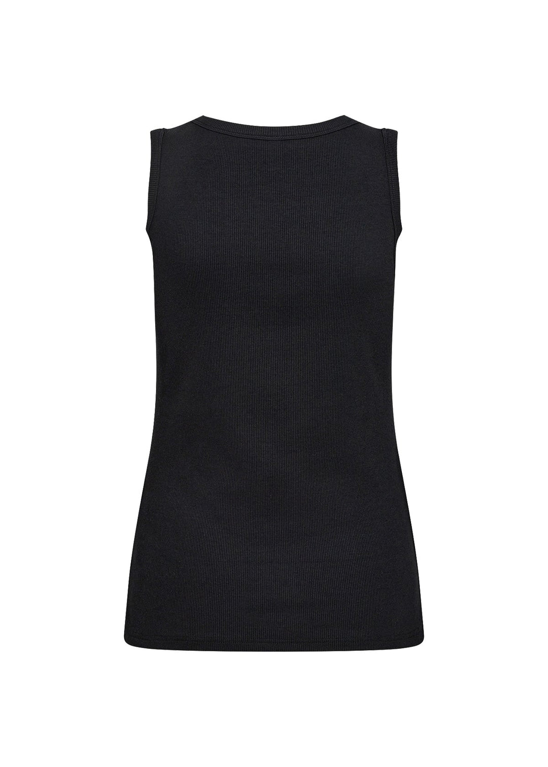 MIGNON klassisk top i sort