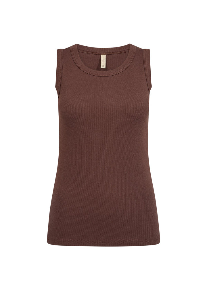 MIGNON klassisk top i BRUN