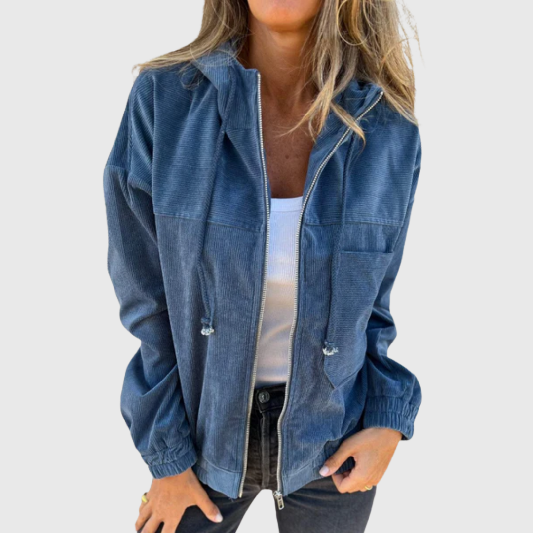 Delphine | Blød zip-gilet