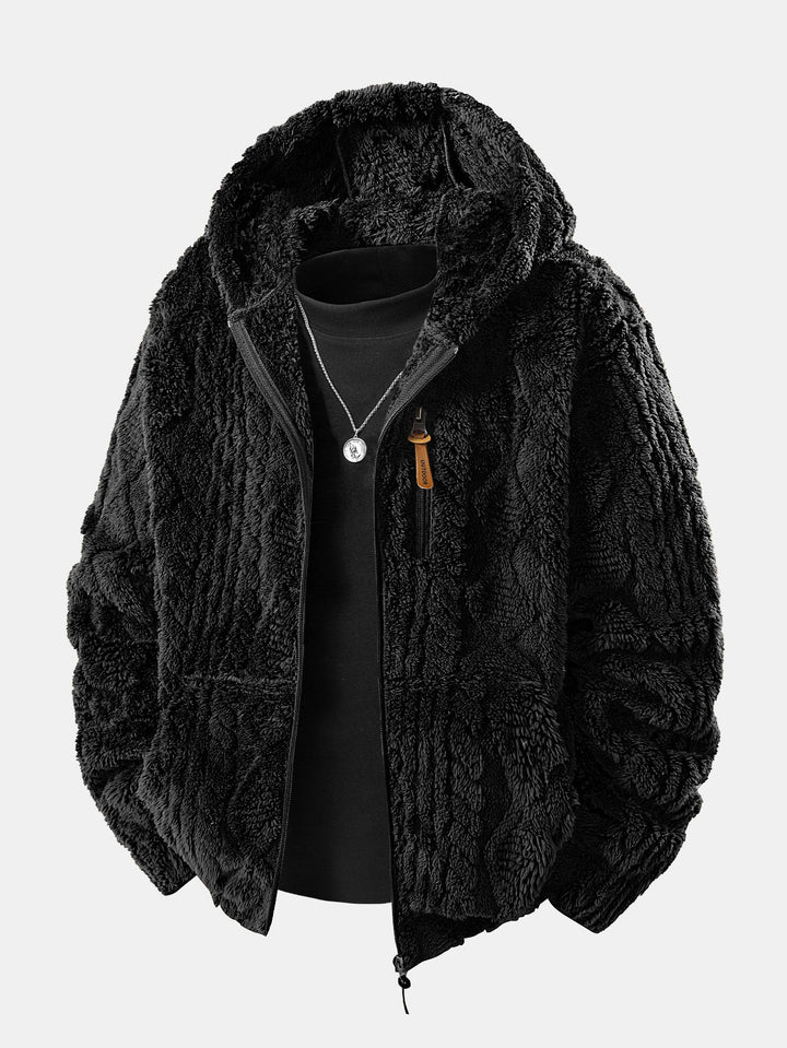 Teddy Jacquard Premium Hoodie