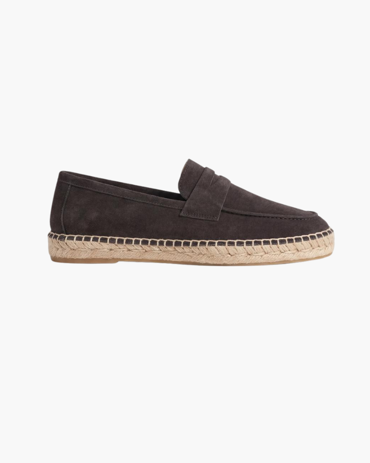Espadriller Kaffe Suede Riviera