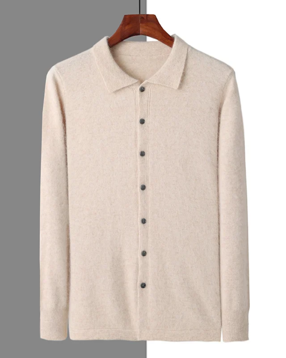 Planeta Cashmere Knappet Cardigan