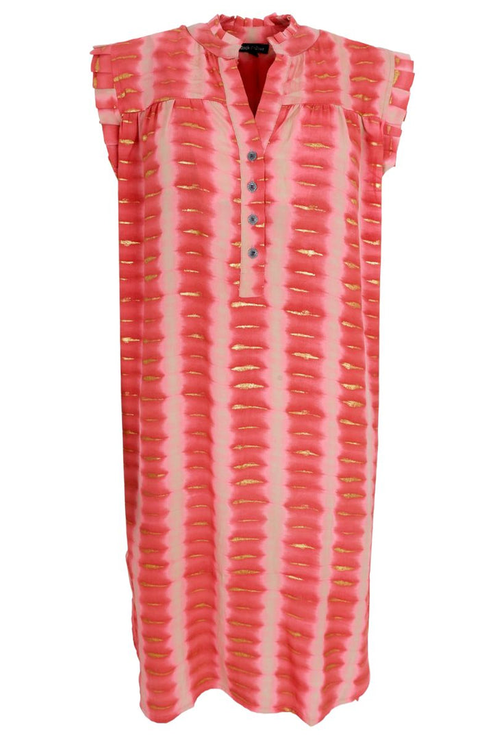 Luna Flare Dress | Glow Berry | Kjole fra Black Colour