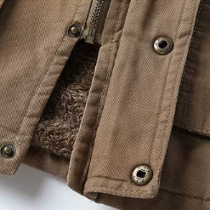 Casual Cotton Vinterjakke