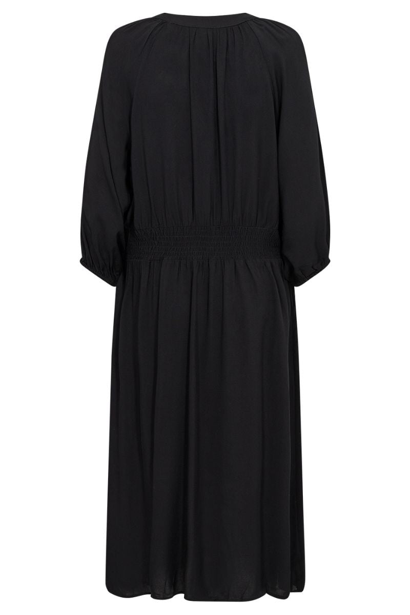 Salome Long Sleeved Dress | Sort | Kjole fra French Laundry