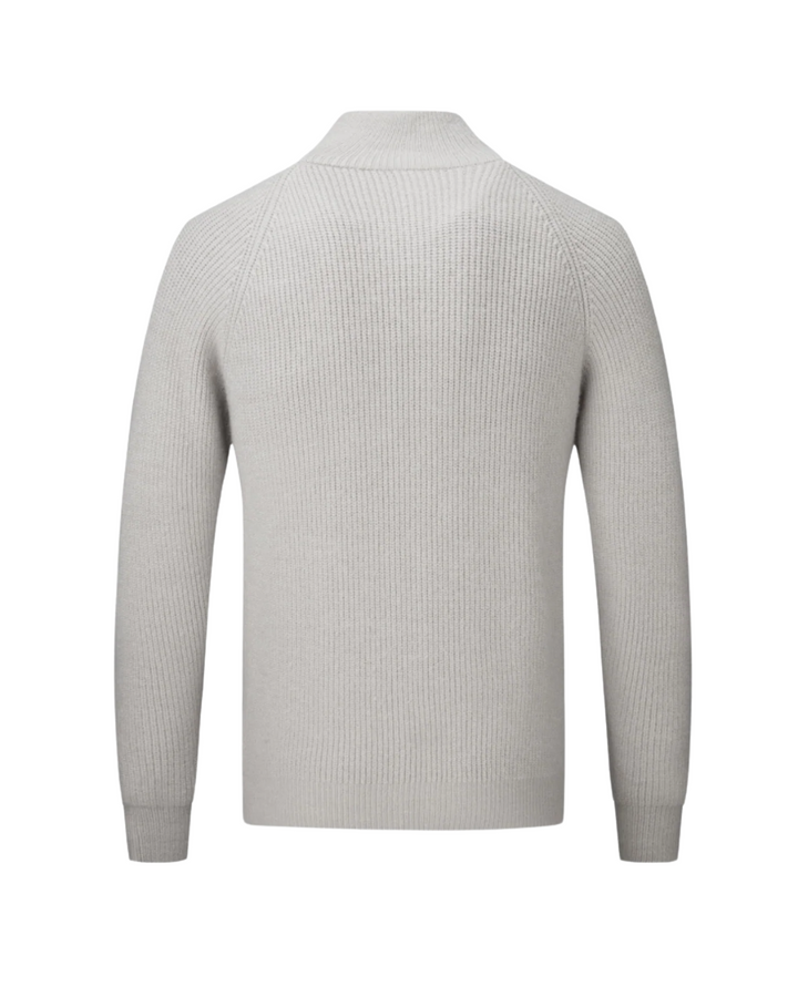 Four Seasons Merino Uld Zipped Cardigan