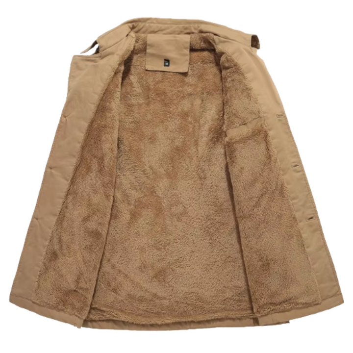 Elegant quiltet frakke