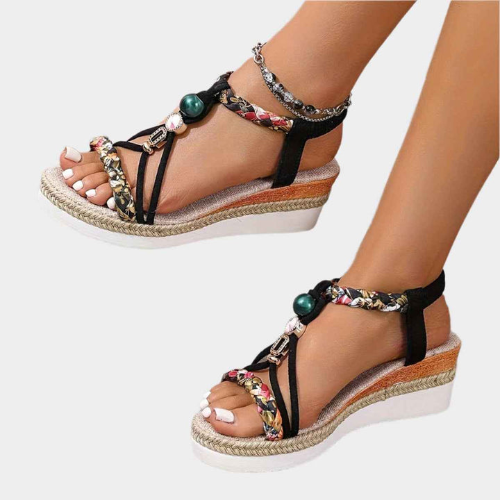 Sandaler med Komfortabel Sål og Platform