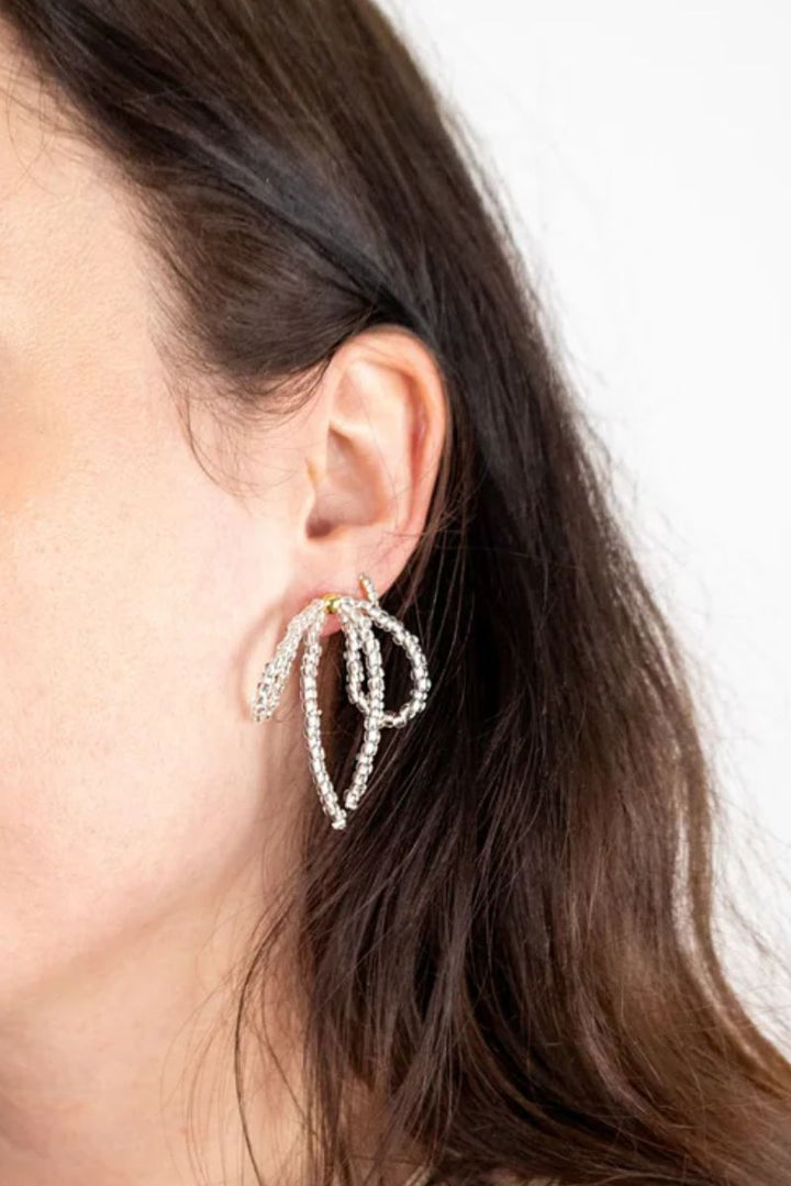 Ruth Earrings | Clear | Øreringe fra Black Colour