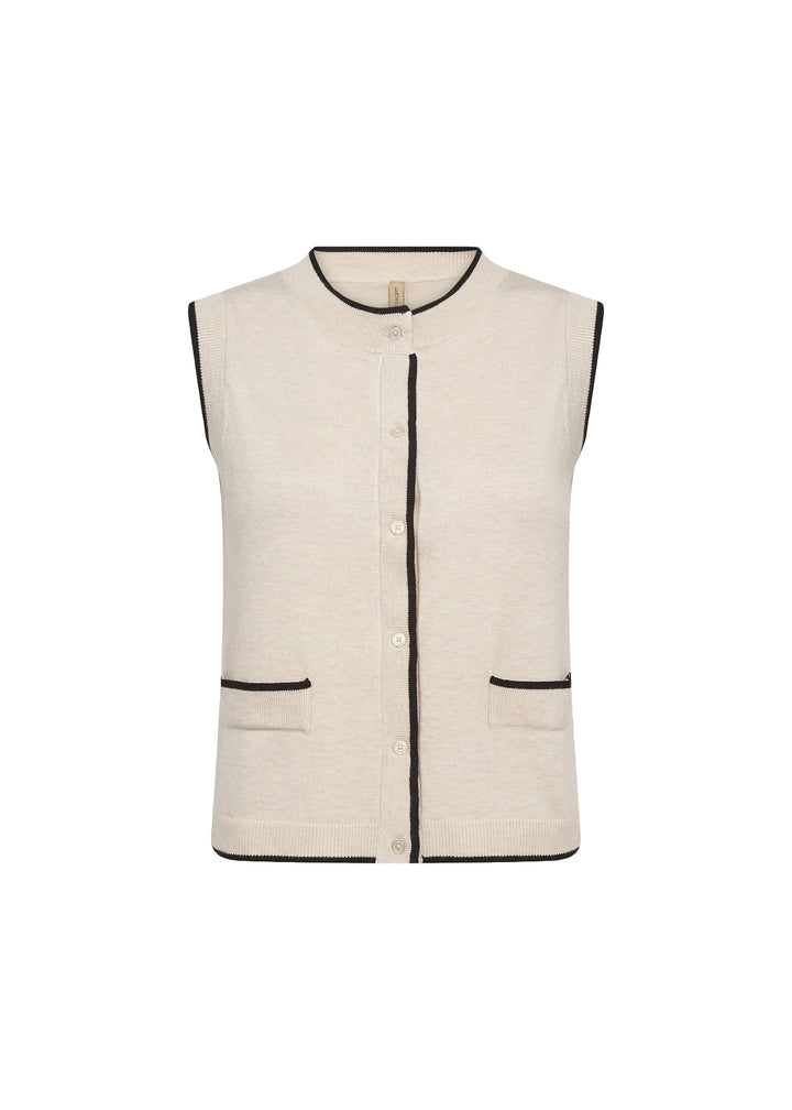 DOLLIE 792 gennemknappet top