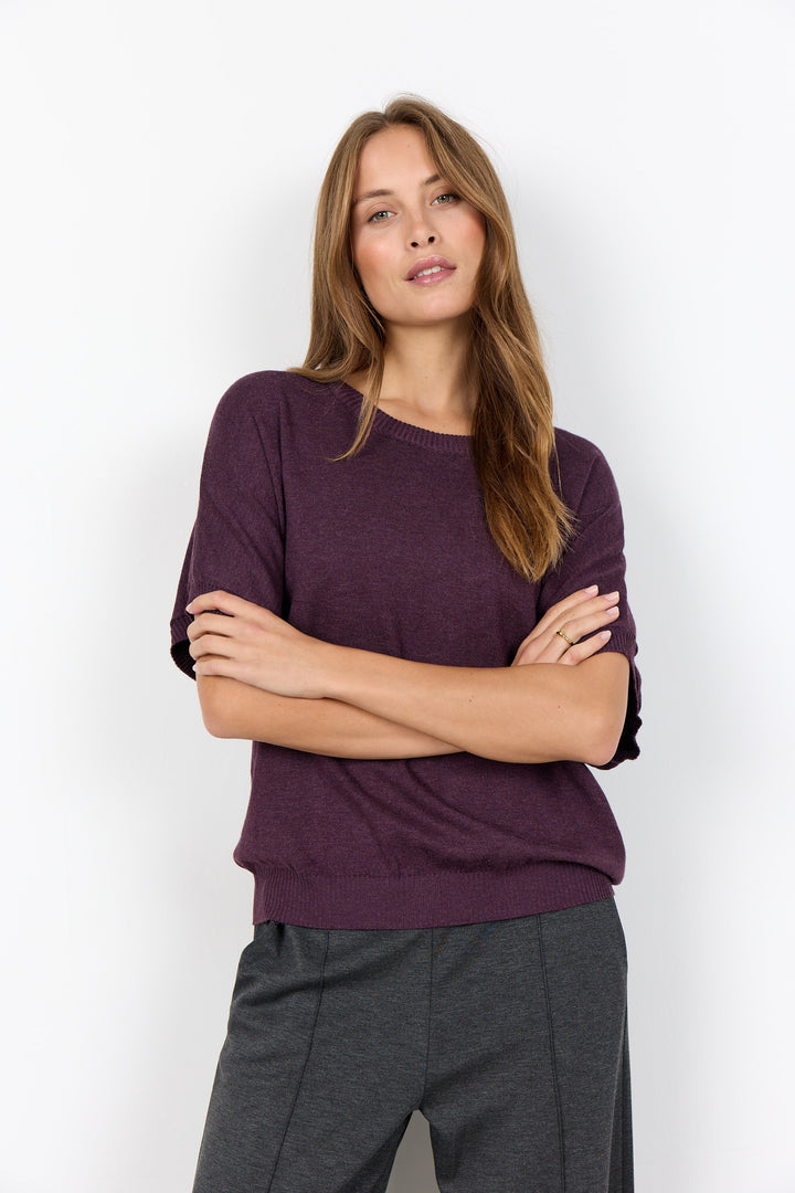 DOLLIE 807 blommefarvet pullover