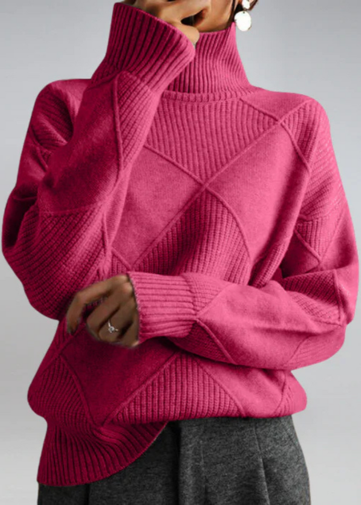 Lauren | rullekrave sweater