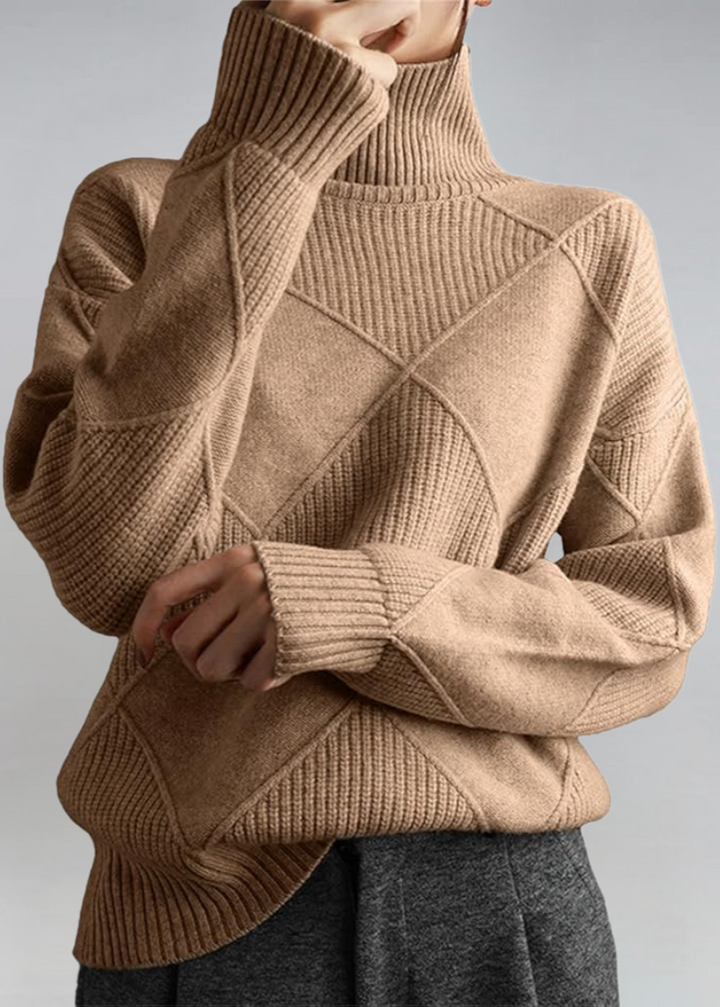 Lauren | rullekrave sweater