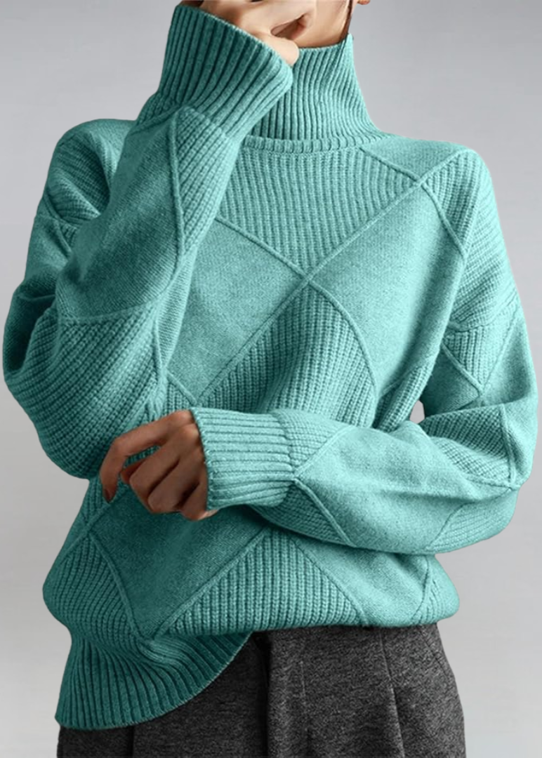 Lauren | rullekrave sweater