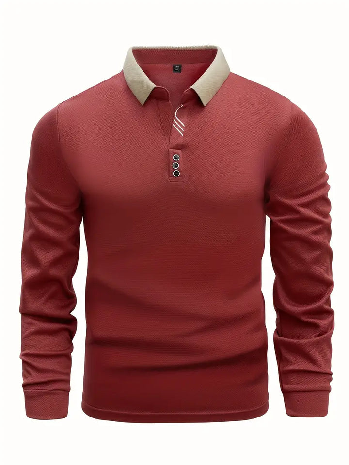 Letvægts Polo Sweater