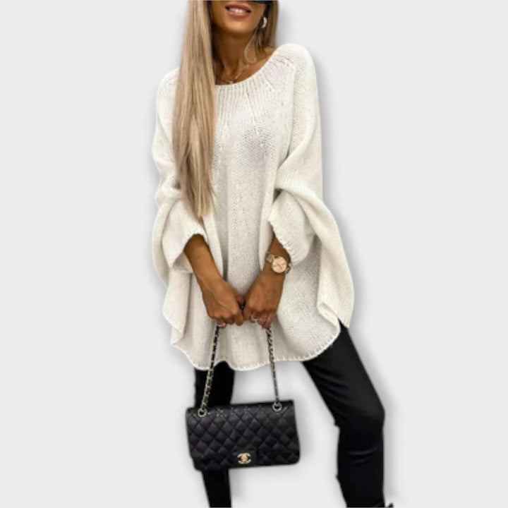 Isabel - Elegant kvindepullover med rund hals